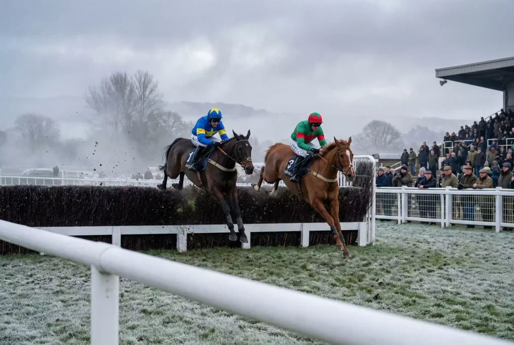 Winter National Hunt horse racing over jumps